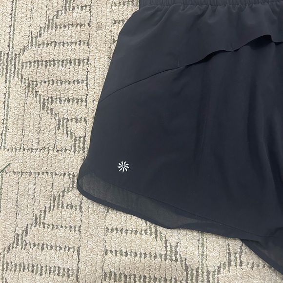 Mesh Racer Run Mid Rise 4" Short size M - Picture 6 of 8